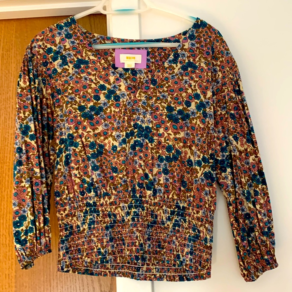 Maeve Anthropologie top Gorgeous boho